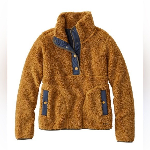 L.L. Bean Jackets & Blazers - L.L. Bean Women's Bean's Sherpa Fleece Pullover